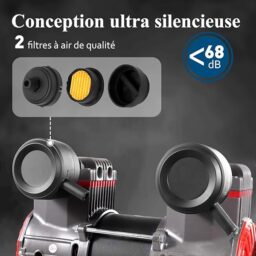 Image du fabricant 5 du Compresseur air silencieux HYCHIKA