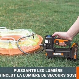 Image du fabricant 5 du Compresseur Worx 20V sans fil