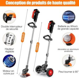 Image du fabricant 5 du Debroussailleuse Electrique sans Fil