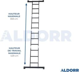 Image du fabricant 5 du Échelle ALDORR pliante aluminium