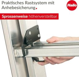 Image du fabricant 5 du Echelle coulissante Hailo ProfiStep