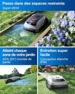 Image du fabricant 5 du ECOVACS Goat O1200 RTK Robot Tondeuse