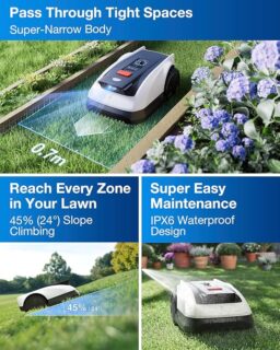 Image du fabricant 5 du ECOVACS GOAT O800 RTK tondeuse robot