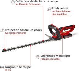 Image du fabricant 5 du Einhell Taille-haies sans fil