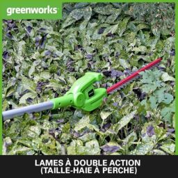 Image du fabricant 5 du Élagueuse taille haie Greenworks