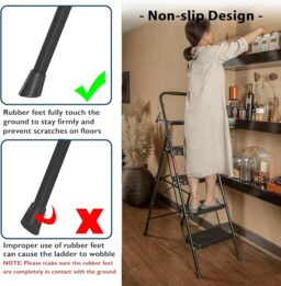 Image du fabricant 5 du Escabeau BONTEC 4 marches noir