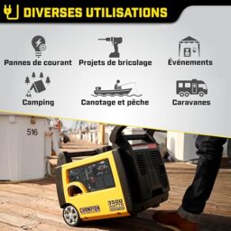 Image du fabricant 5 du Générateur essence portable Champion