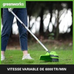 Image du fabricant 5 du Greenworks Coupe-bordure 2x24V
