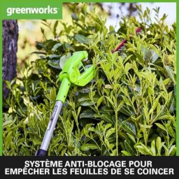 Image du fabricant 5 du Greenworks taille-haie batterie