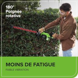 Image du fabricant 5 du Greenworks Taille-haie sans fil