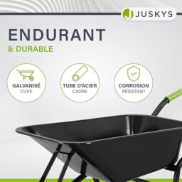 Image du fabricant 5 du Juskys brouette Garden métal