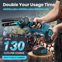 Image du fabricant 5 du Mini tronçonneuse électrique sans fil