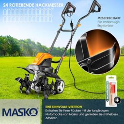 Image du fabricant 5 du Motobineuse électrique MASKO 1500W