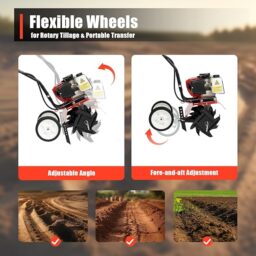 Image du fabricant 5 du Motoculteur essence 52 cm³ compact