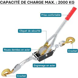 Image du fabricant 5 du Palan manuel câble Wiltec