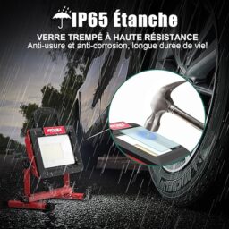 Image du fabricant 5 du Projecteur Chantier LED HYCHIKA 100W