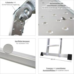 Image du fabricant 5 du PROREGAL Échelle Multifonction MULTISTEP