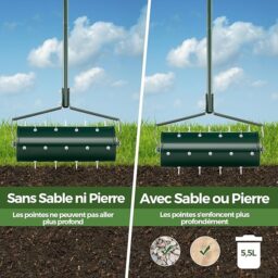 Image du fabricant 5 du RELAX4LIFE Scarificateur Gazon Manuel