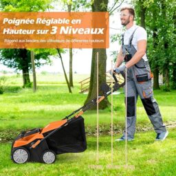 Image du fabricant 5 du Scarificateur Aérateur RELAX4LIFE 2000W