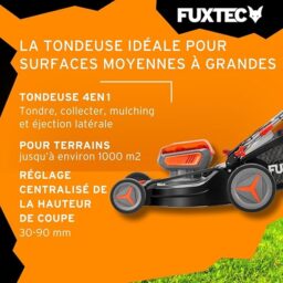 Image du fabricant 5 du Tondeuse Fuxtec sans fil 40V