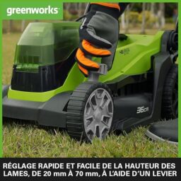 Image du fabricant 5 du Tondeuse Greenworks 48V sans fil