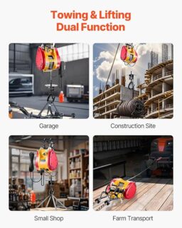 Image du fabricant 5 du VEVOR Palan Électrique 2 en 1