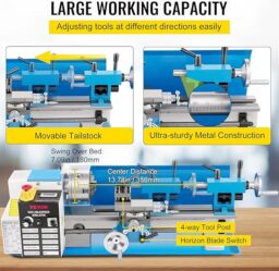 Image du fabricant 5 du VEVOR Tour à Métaux Mini