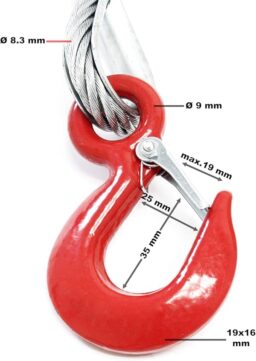 Image du fabricant 5 du Wiltec Treuil à câble 800 kg