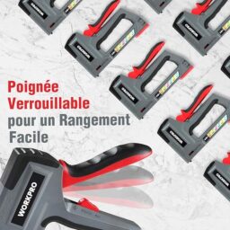 Image du fabricant 5 du WORKPRO Agrafeuse Murale Multifonction
