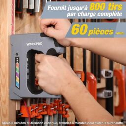 Image du fabricant 5 du WORKPRO Agrafeuse sans Fil 3,6V