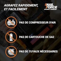 Image du fabricant 5 du WORX Agrafeuse Sans Fil 20V WX844.9