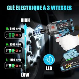 Image du fabricant 5 du Yanhama clé à choc sans fil