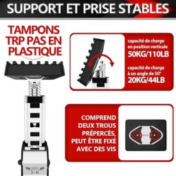 Image du fabricant 6 du 3-H Etai Telescopique Rouge