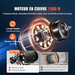 Image du fabricant 6 du VEVOR Palan Électrique 3 en 1