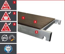 Image du fabricant 6 du ALTEC Rollfix® 2.0 échafaudage aluminium