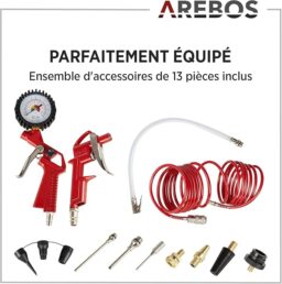 Image du fabricant 6 du Arebos compresseur d'air 6L 1200W