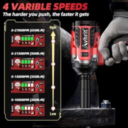 Image du fabricant 6 du Avhrit Clé à Chocs Sans Fil Brushless