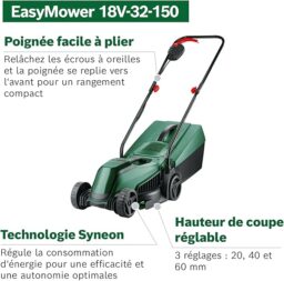 Image du fabricant 6 du Bosch EasyMower 18V sans fil