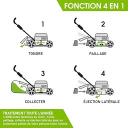 Image du fabricant 6 du BRAST tondeuse thermique 3 roues TRIKE