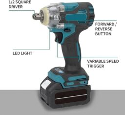 Image du fabricant 6 du Clé à Chocs Sans Fil 21V