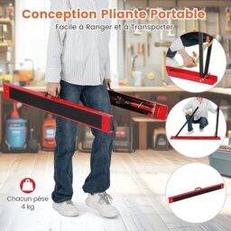 Image du fabricant 6 du COSTWAY tréteaux métalliques portables