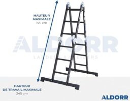 Image du fabricant 6 du Échelle ALDORR pliante aluminium