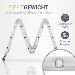 Image du fabricant 6 du Échelle Multifonctions Juskys pliante