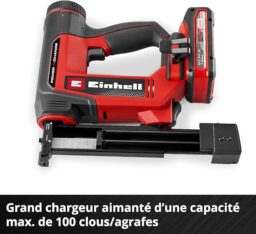 Image du fabricant 6 du Einhell Agrafeuse-cloueuse sans fil