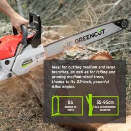 Image du fabricant 6 du GREENCUT GS680X tronçonneuse essence