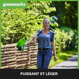 Image du fabricant 6 du Greenworks Coupe-bordure 2x24V