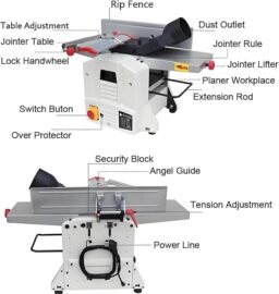 Image du fabricant 6 du LHQYA Raboteuse D'établi bois