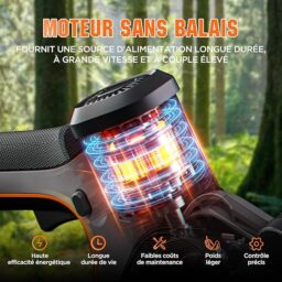 Image du fabricant 6 du Litheli Mini Tronçonneuse électrique