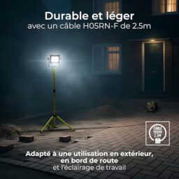 Image du fabricant 6 du Luceco Lampe Travail LED Trépied