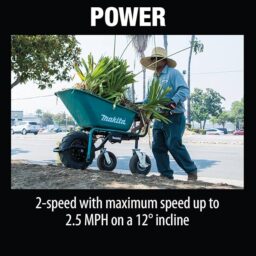 Image du fabricant 6 du Makita Brouette plateau plat 36V